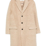 Cappotto monopetto rustic in beige Dries van noten - uomo 
