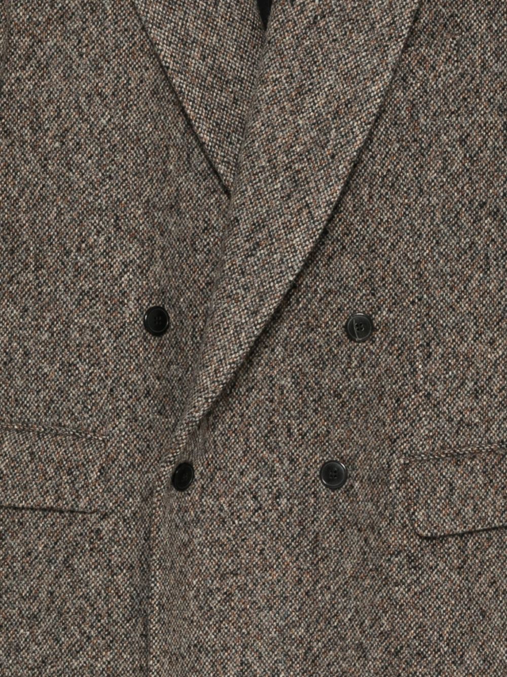Blazer oversize in tweed di misto lana rodgers in marrone Dries van noten - uomo 