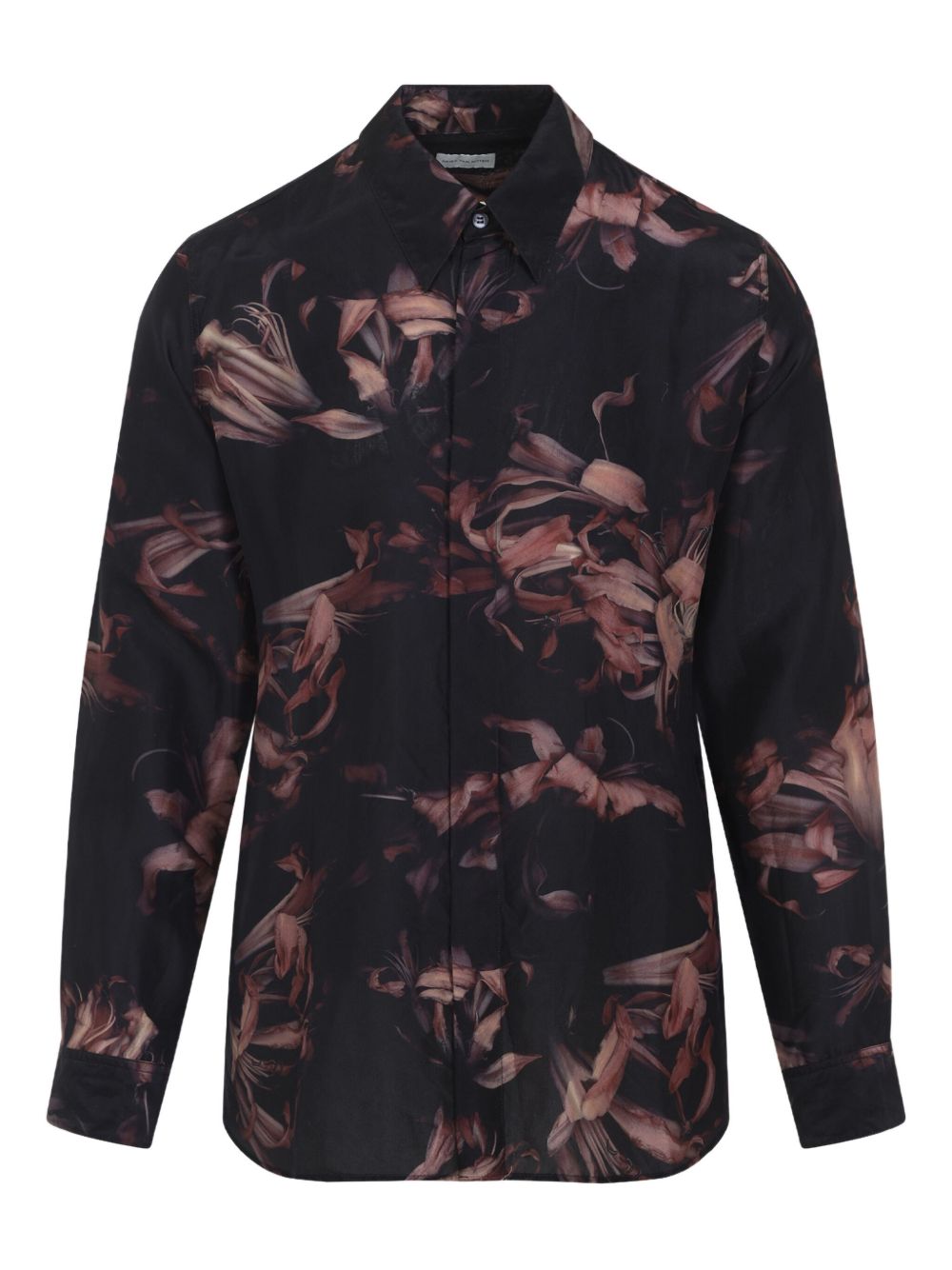 Camicia con stampa grafica Carvies multicolore Dries van noten - uomo 