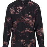 Camicia con stampa grafica Carvies multicolore Dries van noten - uomo 