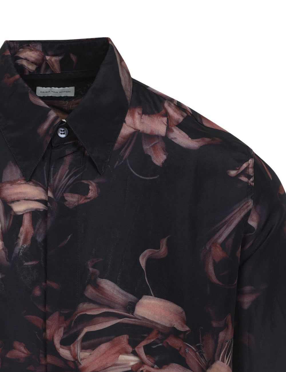 Camicia con stampa grafica Carvies multicolore Dries van noten - uomo 