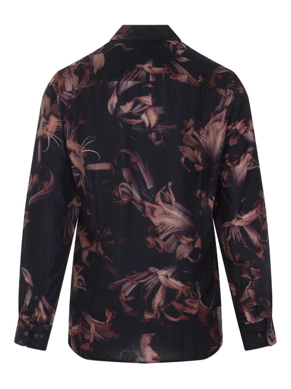 Camicia con stampa grafica Carvies multicolore Dries van noten - uomo 