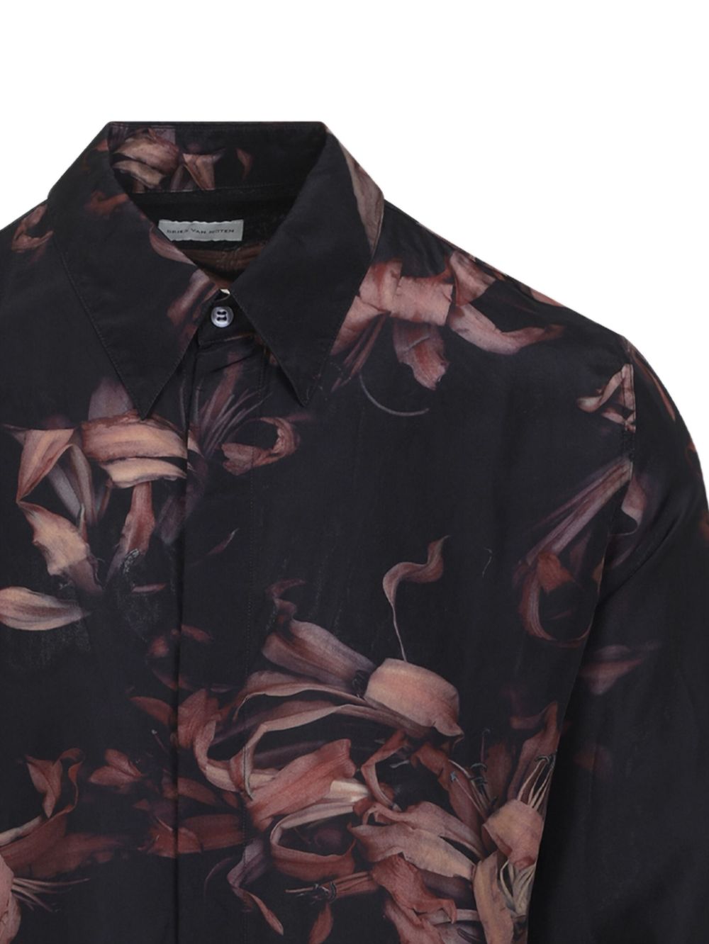 Camicia con stampa grafica Carvies multicolore Dries van noten - uomo 