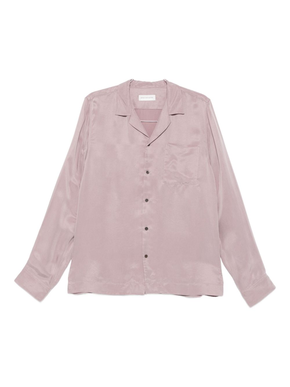 Camicia a maniche lunghe cartly in rosa Dries van noten - uomo 