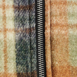 Camicia a quadri con zip in multicolore Dries van noten - uomo 