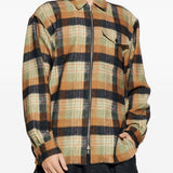 Camicia a quadri con zip in multicolore Dries van noten - uomo 