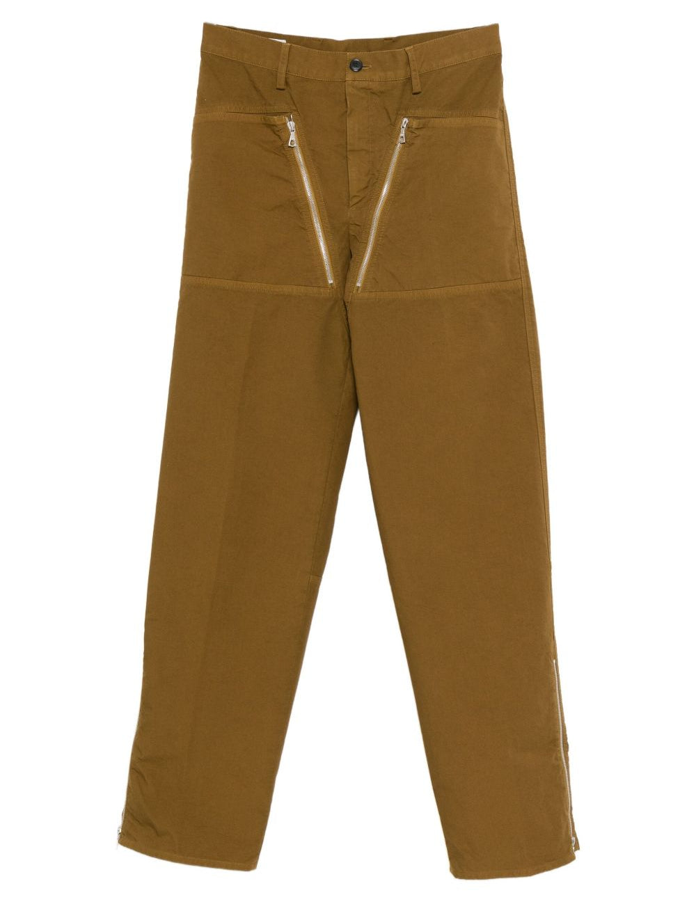 Pantaloni pexior con zip in beige Dries van noten - uomo 