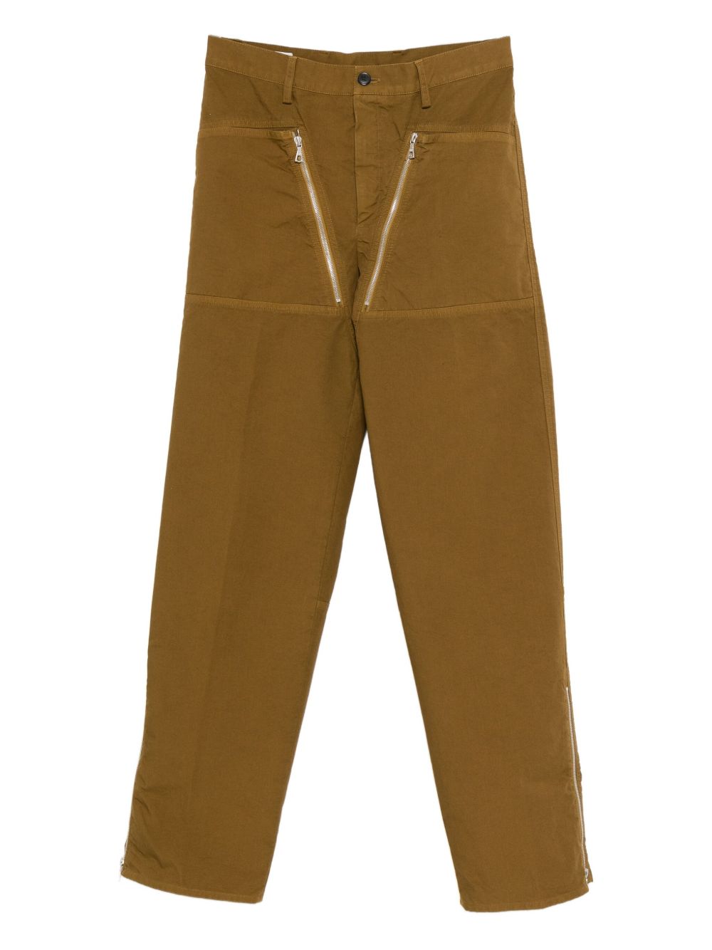 Pantaloni pexior con zip in beige Dries van noten - uomo 