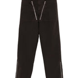 Pantaloni pexior con zip in marrone Dries van noten - uomo 