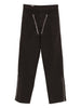 Dries Van Noten Men's Brown Pexior Trousers with Zip