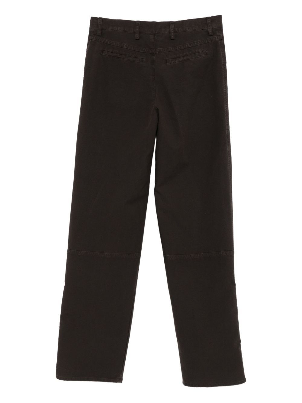 Pantaloni pexior con zip in marrone Dries van noten - uomo 