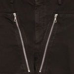 Pantaloni pexior con zip in marrone Dries van noten - uomo 