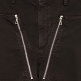 Pantaloni pexior con zip in marrone Dries van noten - uomo 