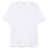 T-shirt a girocollo hertz in bianco Dries van noten - uomo 