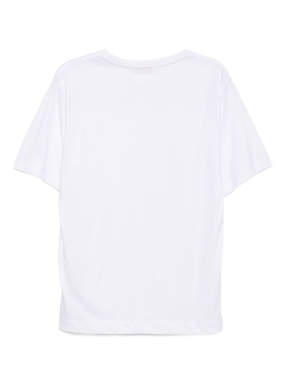 T-shirt a girocollo hertz in bianco Dries van noten - uomo 