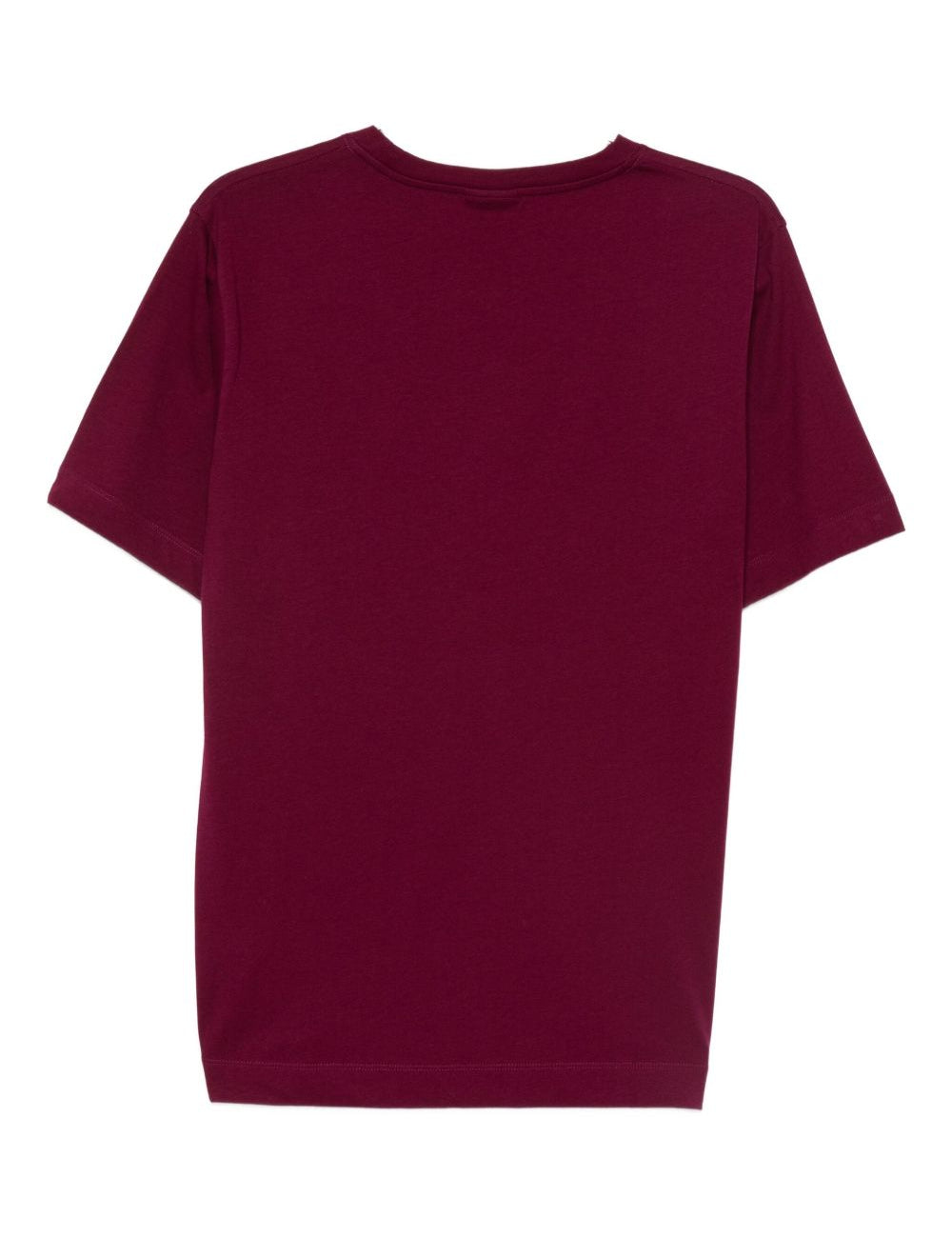 T-shirt a maniche corte hertz in bordeaux Dries van noten - uomo 