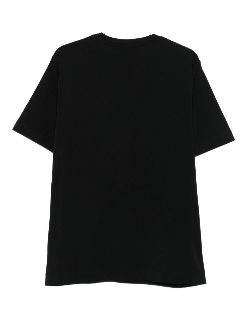 T-shirt girocollo in nero Dries van noten - uomo 