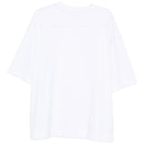T-shirt a maniche corte hen in bianco Dries van noten - uomo 