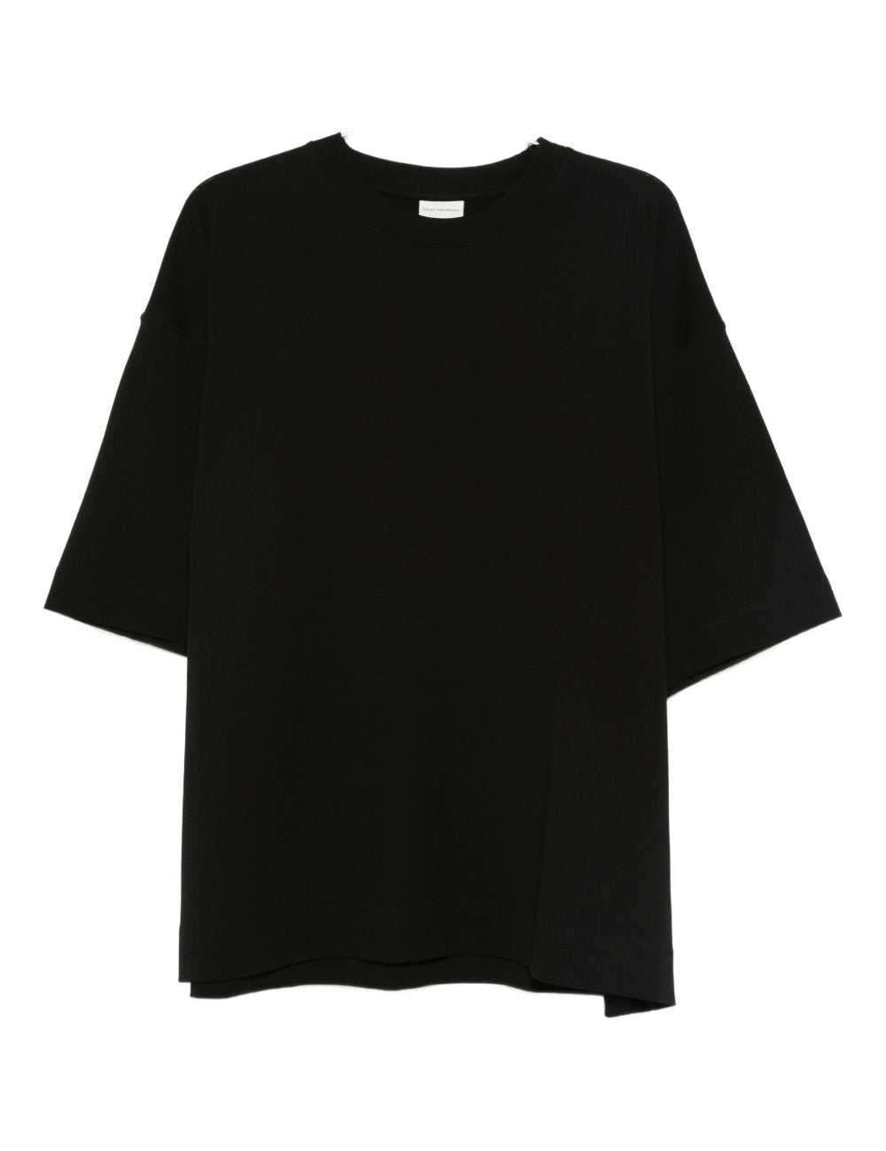 T-shirt a maniche corte hen in nero Dries van noten - uomo 