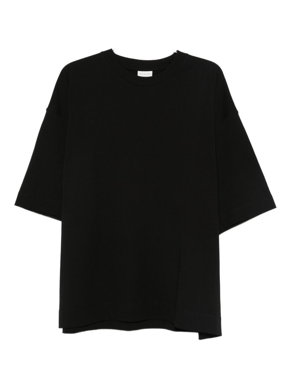 T-shirt a maniche corte hen in nero Dries van noten - uomo 