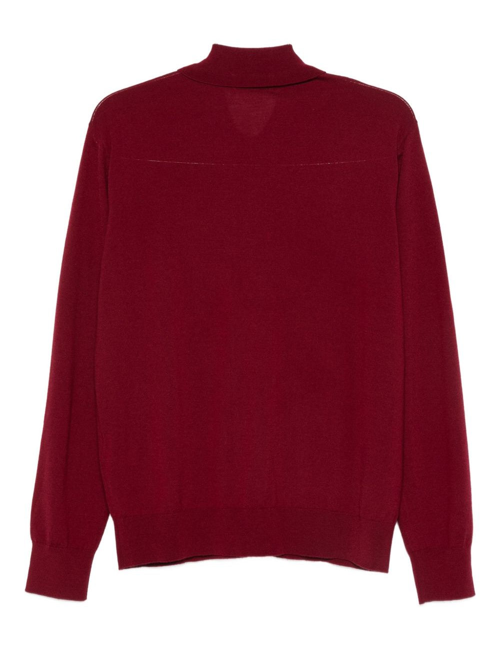 Maglione con colletto stile polo in lana Muano in boreaux Dries van noten - uomo 