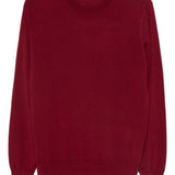Maglione in lana murton in bordeaux Dries van noten - uomo 