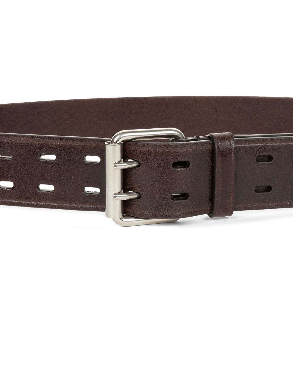Cintura con fibbia in marrone Dries van noten - uomo 