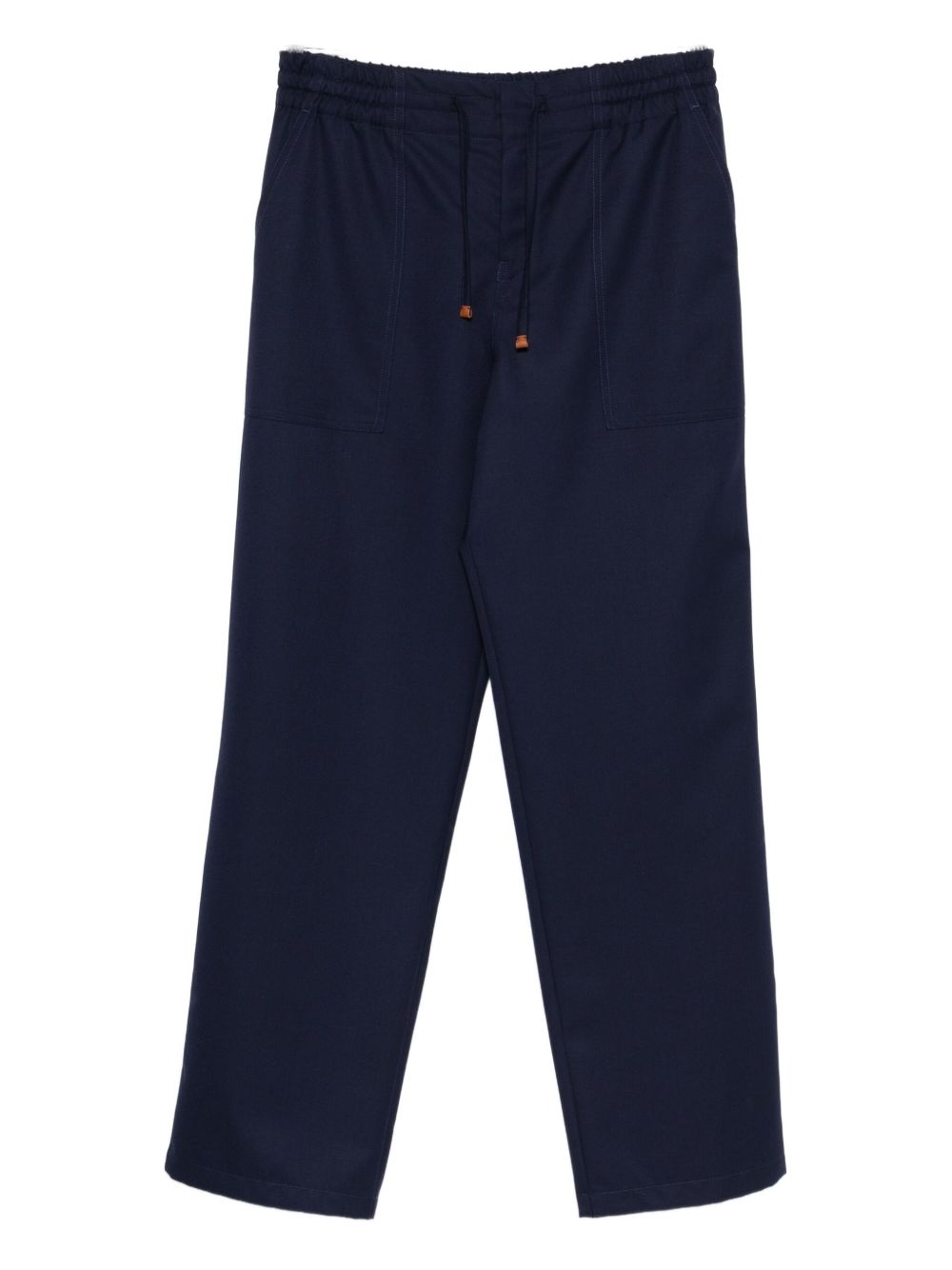 Pantaloni con tasche con coulisse in blu Drole de monsieur - uomo 