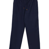 Pantaloni con tasche con coulisse in blu Drole de monsieur - uomo 