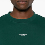 T-shirt le t-shirt slogan in verde Drole de monsieur - uomo 