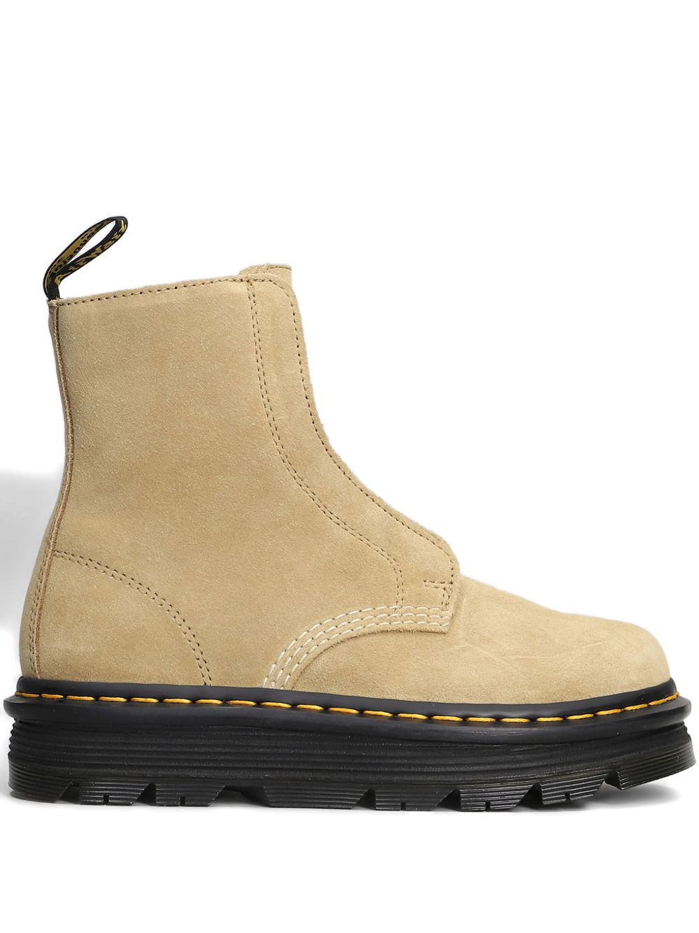Stivali senza lacci in beige Dr. Martens - donna 