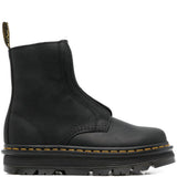 Stivali senza lacci zebzag in nero Dr. Martens - donna 