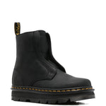 Stivali senza lacci zebzag in nero Dr. Martens - donna 