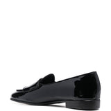 Mocassini in pelle lucida in nero Edhèn milano - uomo 