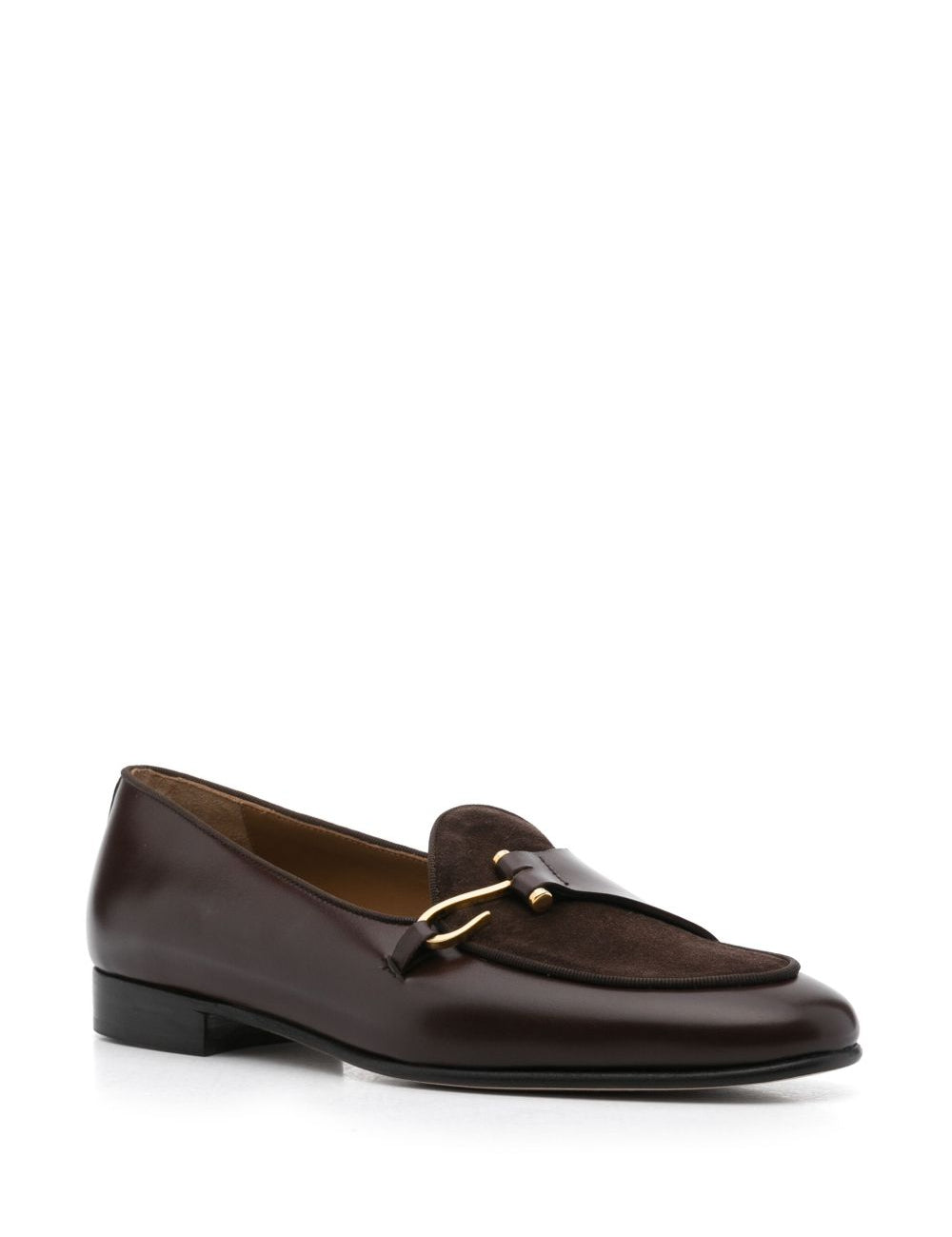 Mocassini in pelle comporta in marrone Edhèn milano - uomo 