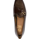Mocassini in pelle comporta in marrone Edhèn milano - uomo 