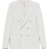 Blazer doppiopetto in grigio Eleventy - uomo 