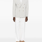 Blazer doppiopetto in grigio Eleventy - uomo 