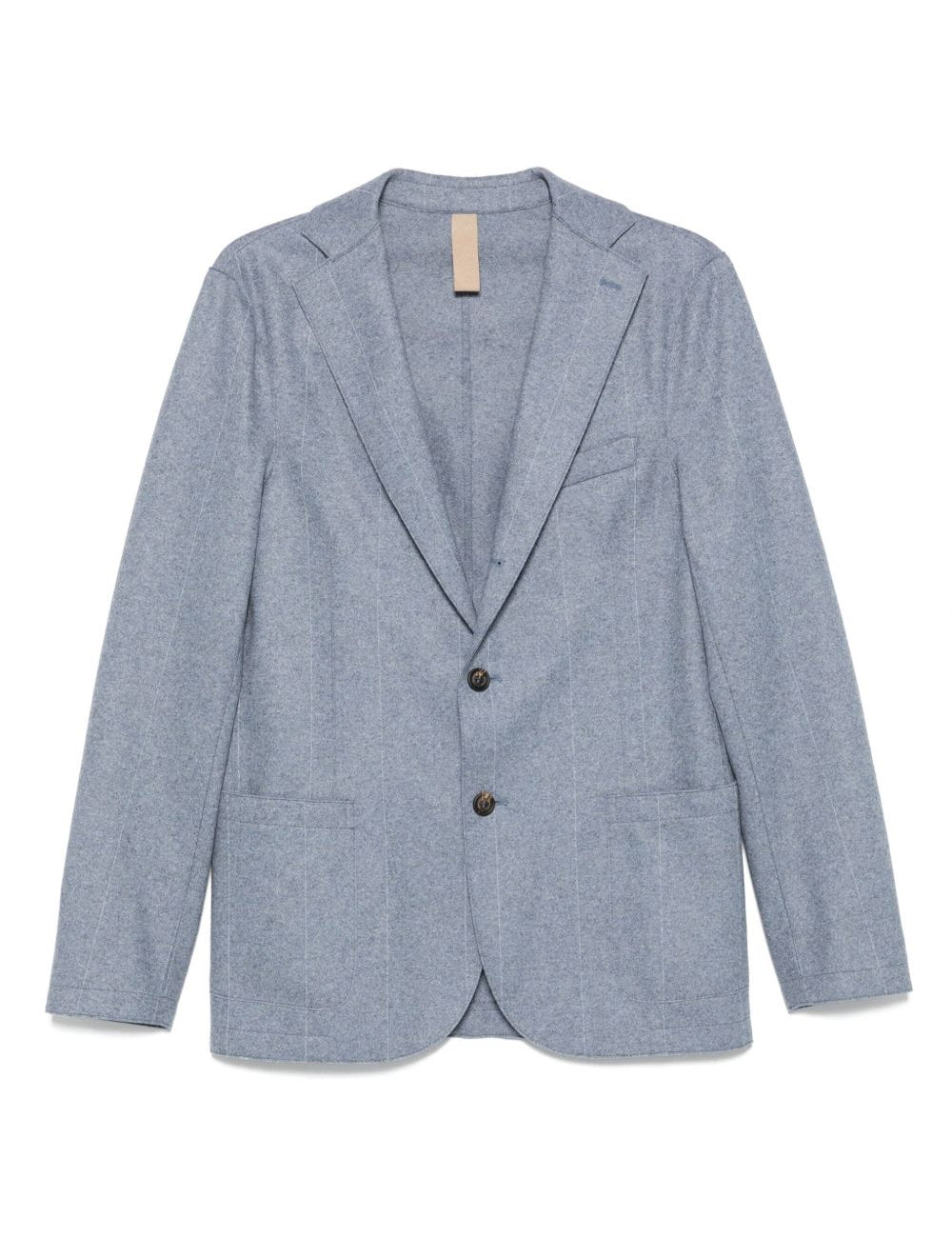 Blazer gessato in blu Eleventy - uomo 