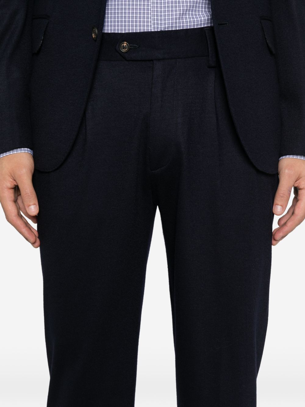 Completo monopetto in blu Eleventy - uomo 