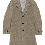 Cappotto monopetto in beige Eleventy - uomo 