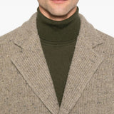 Cappotto monopetto in beige Eleventy - uomo 