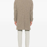 Cappotto monopetto in beige Eleventy - uomo 