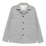 Giacca-camicia con tasche in grigio Eleventy - uomo 