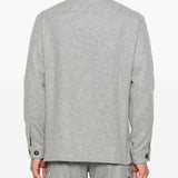 Giacca-camicia con tasche in grigio Eleventy - uomo 