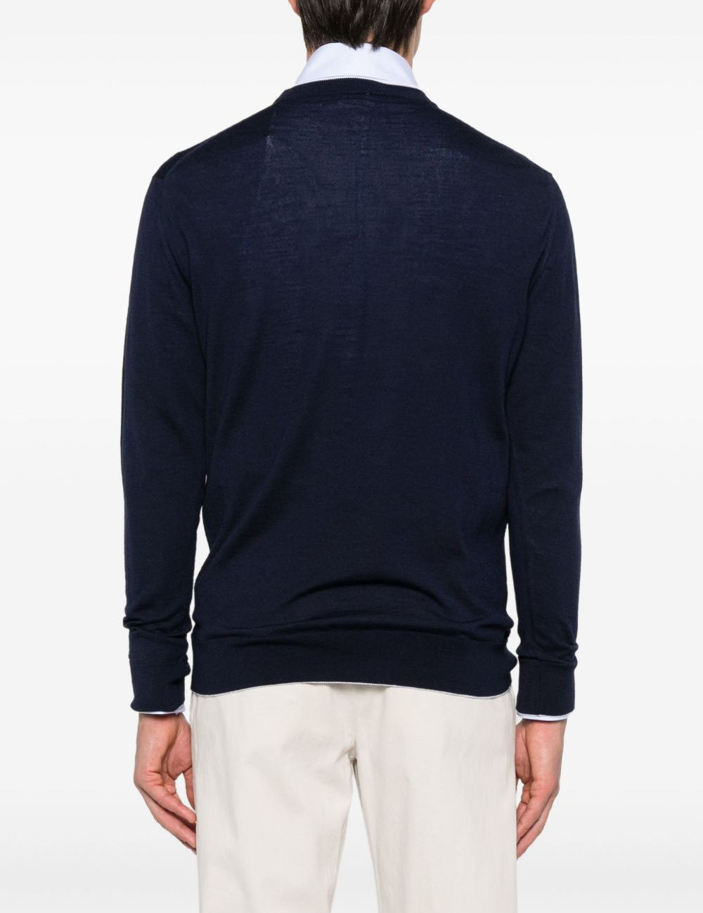 Maglione a maniche lunghe in blu Eleventy - uomo 