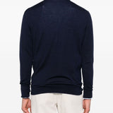 Maglione a maniche lunghe in blu Eleventy - uomo 