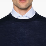 Maglione a maniche lunghe in blu Eleventy - uomo 