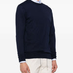 Maglione a maniche lunghe in blu Eleventy - uomo 