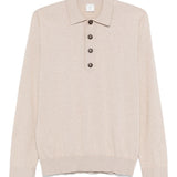 Polo a maniche lunghe  in beige Eleventy - uomo 